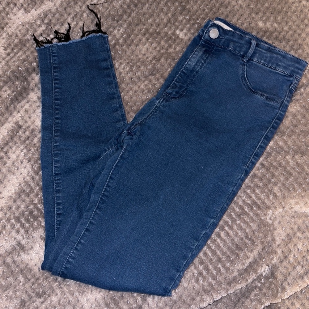Zara High Rise Skinny Jeans Jeggings